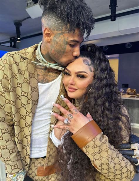 blueface new girlfriend|Blueface and Jaidyn Alexis Get Engaged After 9 Years Together。